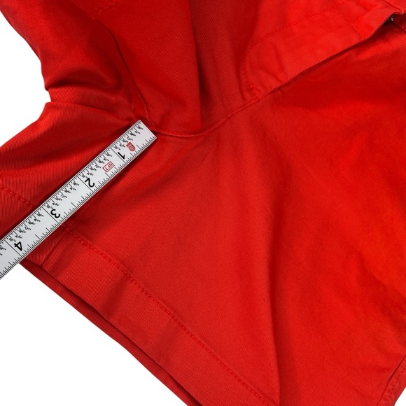 J.Crew 4" Stretch Chino Short Size 10 Belvedere Red Color - Picture 14 of 14